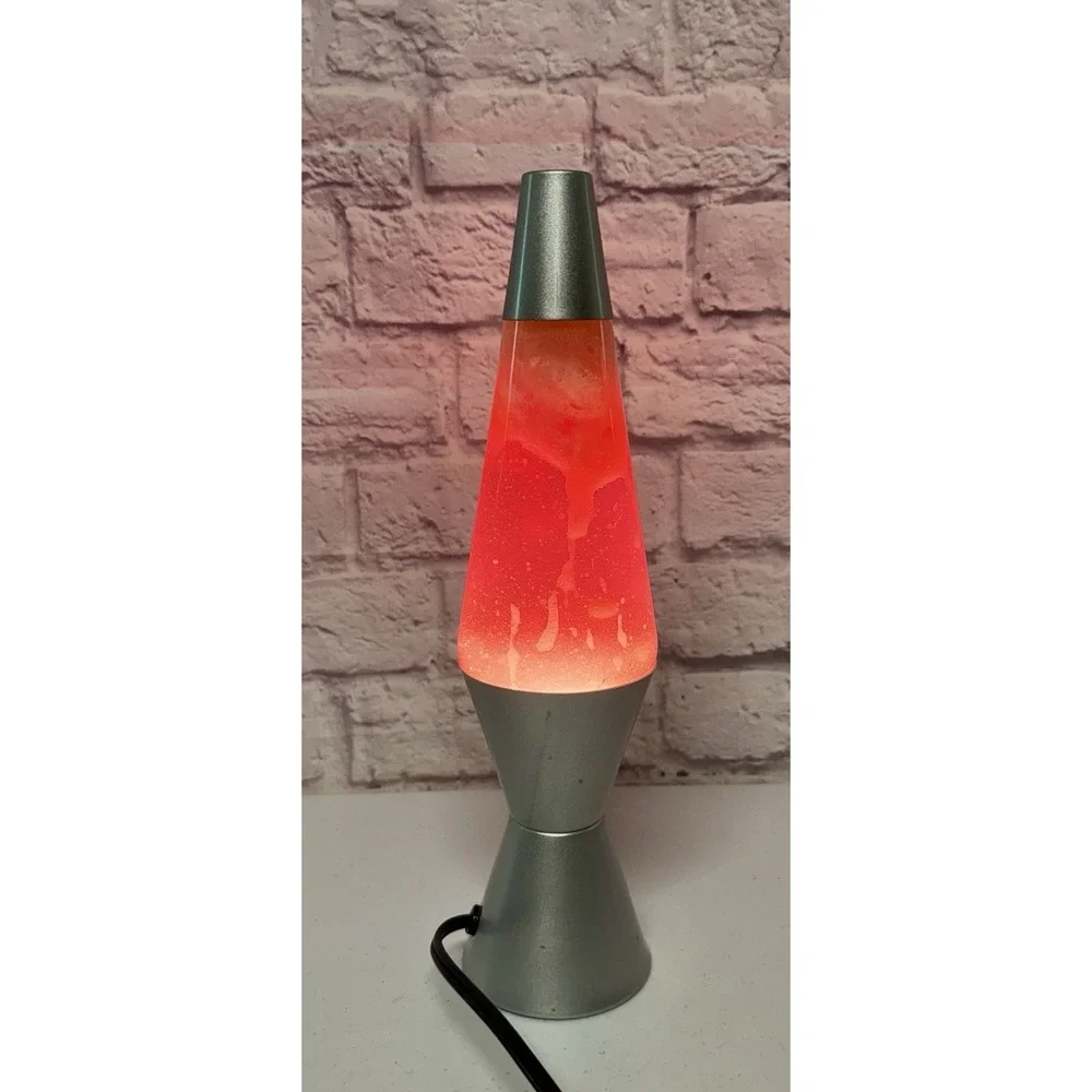 14.5 inch lava lamp Pink Fluid / Pink Wax *TESTED*